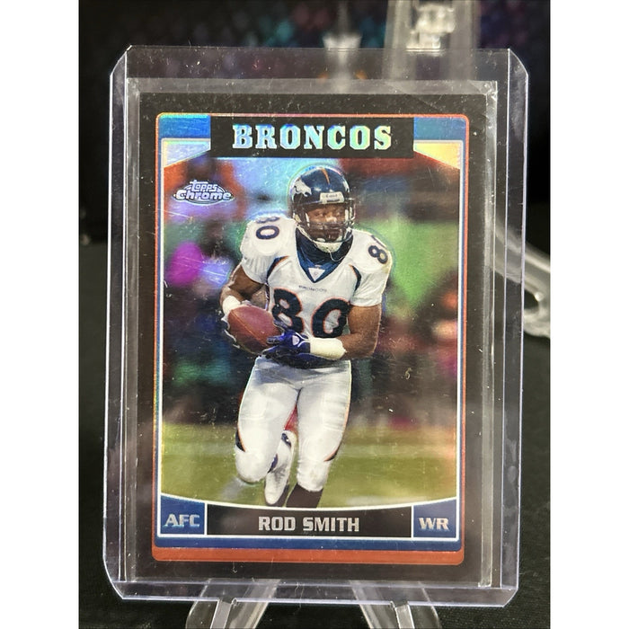 2006 Topps Chrome Black Refractor /199 Rod Smith #25 /