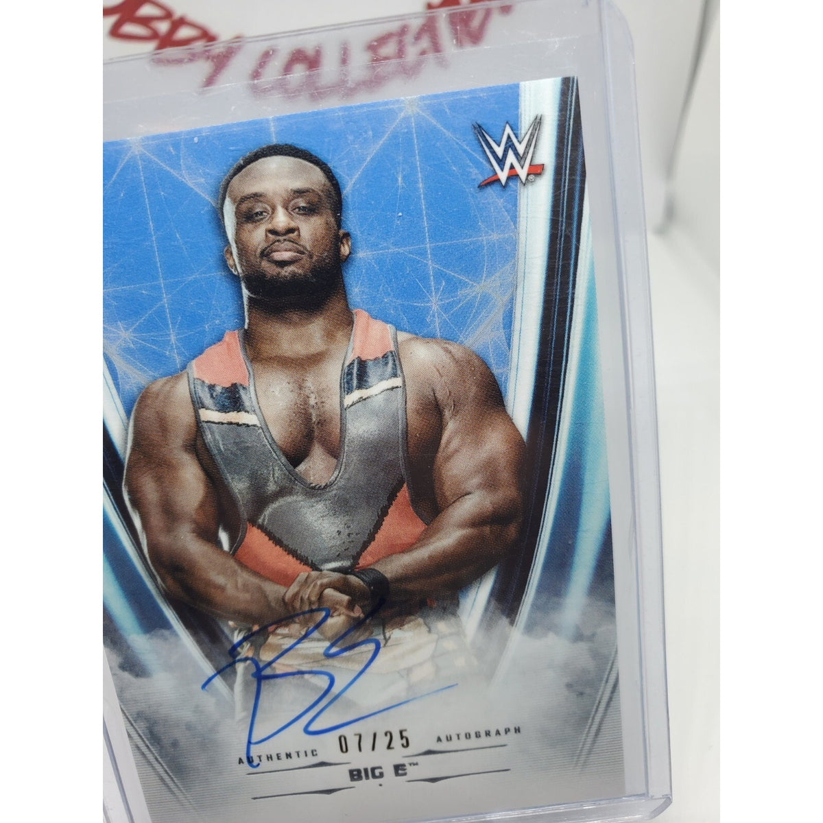 2020 Topps WWE Undisputed Autographs Silver #A-BE Big E #/25 JA