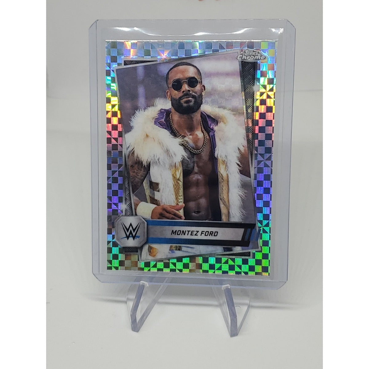 2025 WWE Topps Chrome Montez Ford X-Fractor