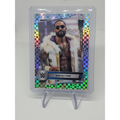 2025 WWE Topps Chrome Montez Ford X-Fractor