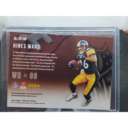 2020 Panini Prestige - Gridiron Heritage Hines Ward #GH-HW (MEM)