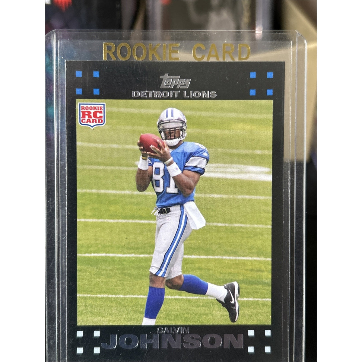 2007 Topps Calvin Johnson Rookie Card