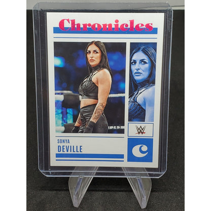 Sonya DeVille - Chronicles Pink Parallel #/349 - 2023 Panini WWE Chronicles