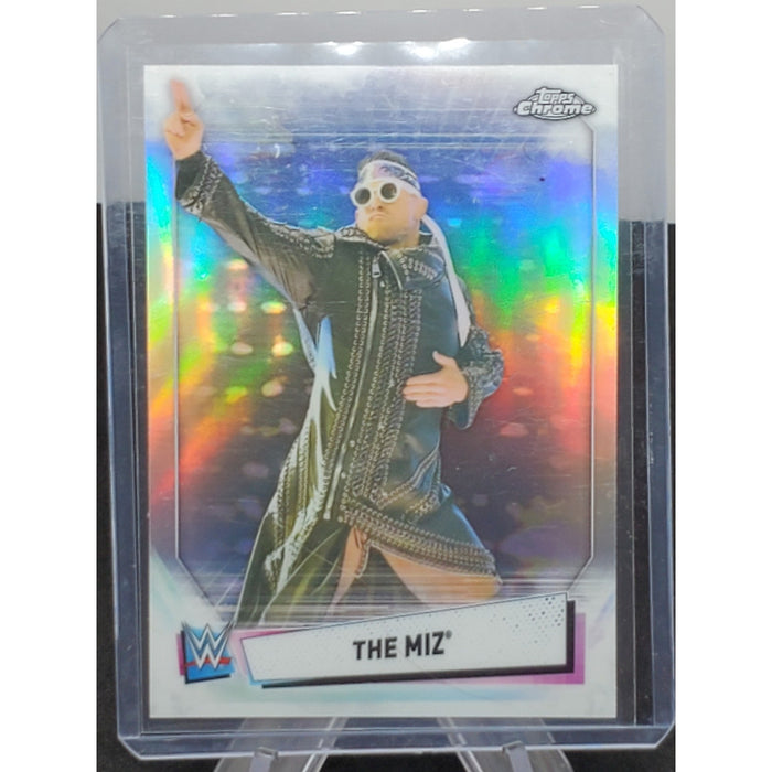 2021 Topps Chrome WWE Refractor Parallel #44 The Miz