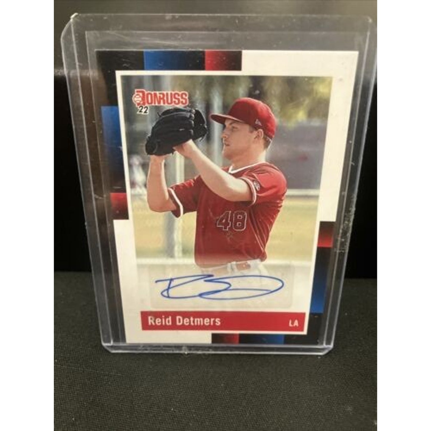 Reid Detmers Rookie Auto RC 2022 Panini Donruss Retro 1988Angels Pack Fresh New