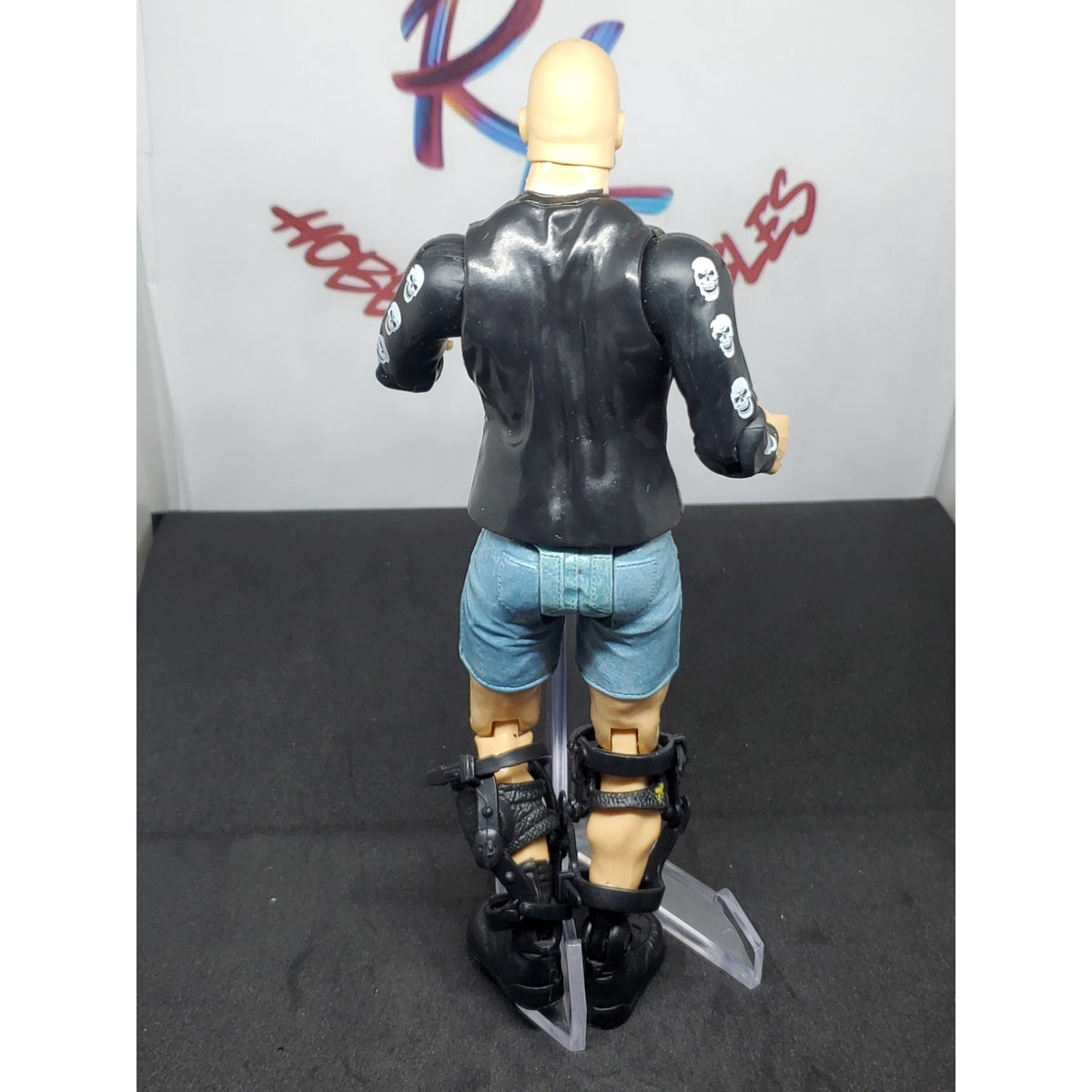 WWE WWF STONE COLD STEVE AUSTIN JAKKS R3 TECH SERIES WRESTLING ACTION FIGURE