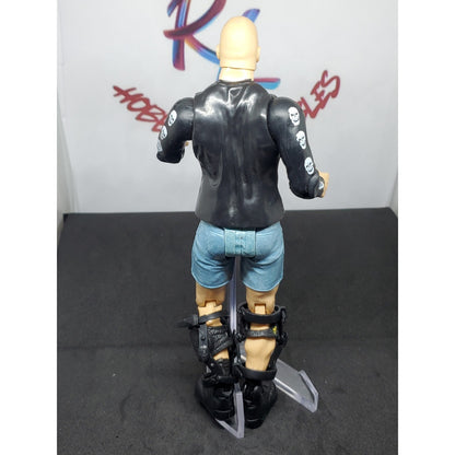 WWE WWF STONE COLD STEVE AUSTIN JAKKS R3 TECH SERIES WRESTLING ACTION FIGURE