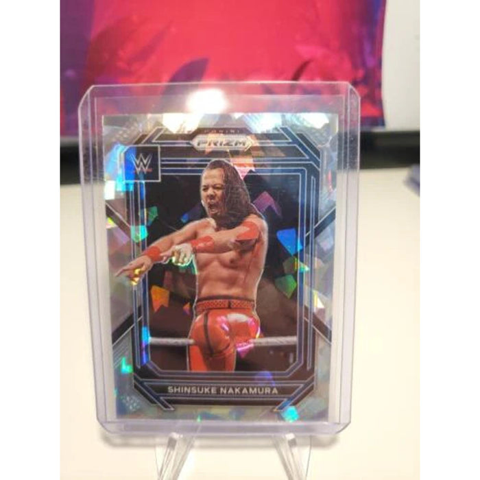 2023 Panini Prizm Cracked Ice Silver #167 Shinsuke Nakamura Smackdown Ships Free