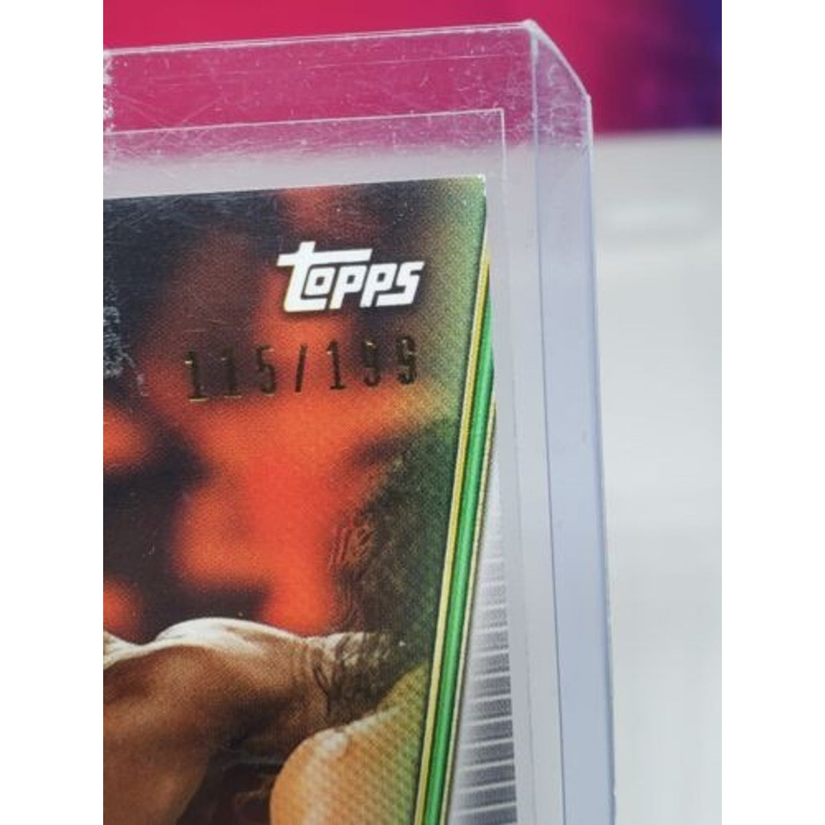 2019 Topps WWE Money In The Bank Titus O' Neil On Card Auto Signed /199