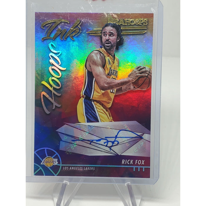 2021-22 Panini NBA Hoops - Hoops Ink Rick Fox #HI-RFX (AU)