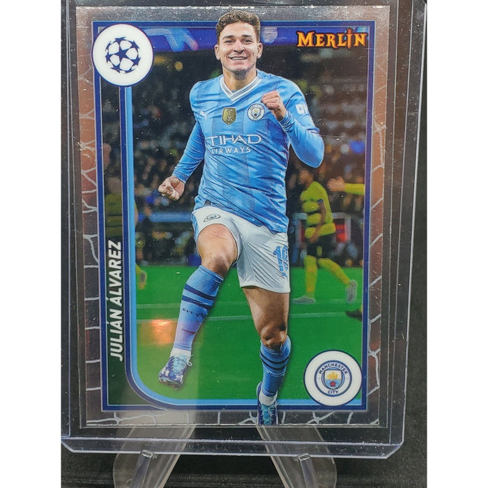 2023-24 Topps Merlin Uefa Club Competitions - Julian Alvarez #76