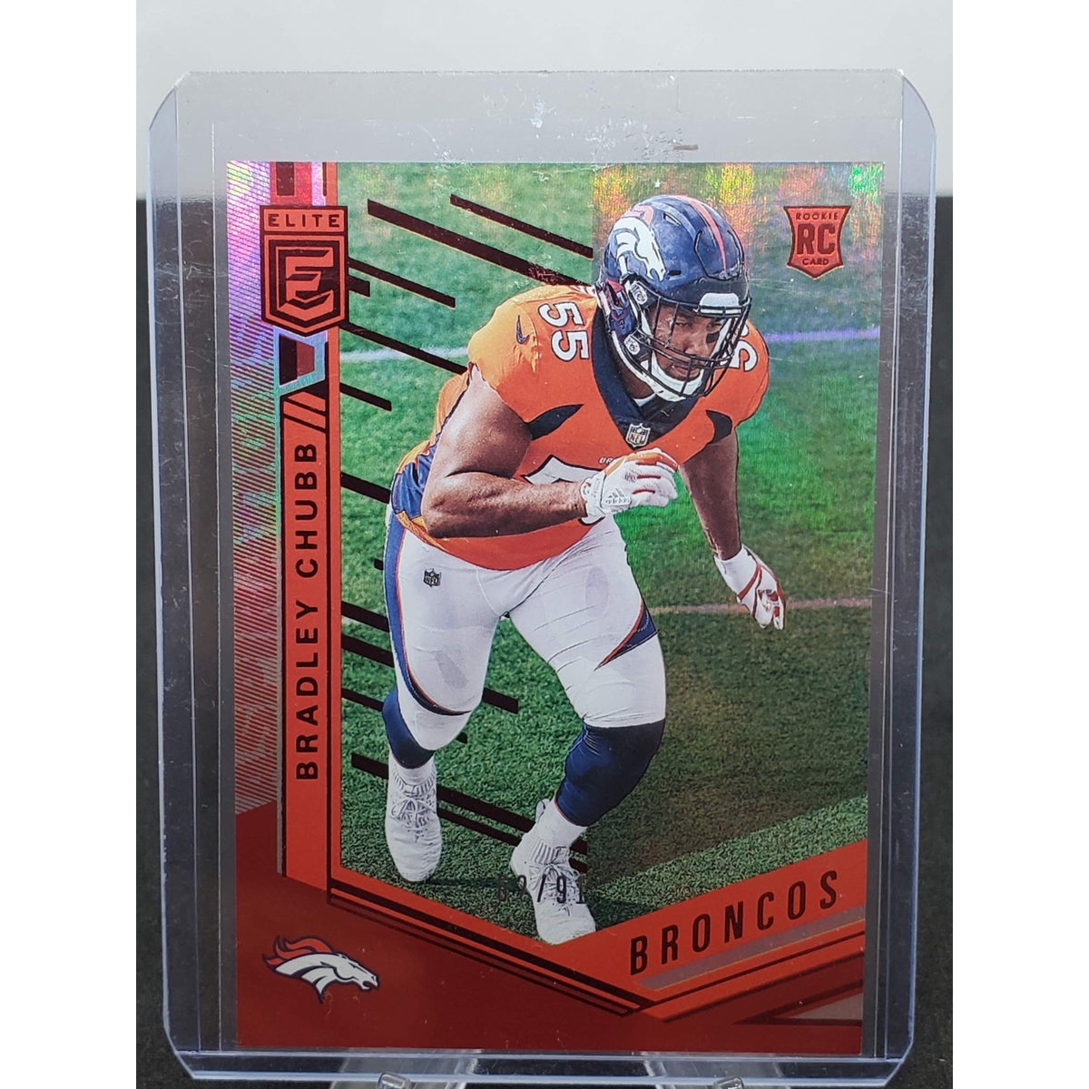 2018 Donruss Elite - Rookies Bradley Chubb #190 Aspirations /91 (RC)