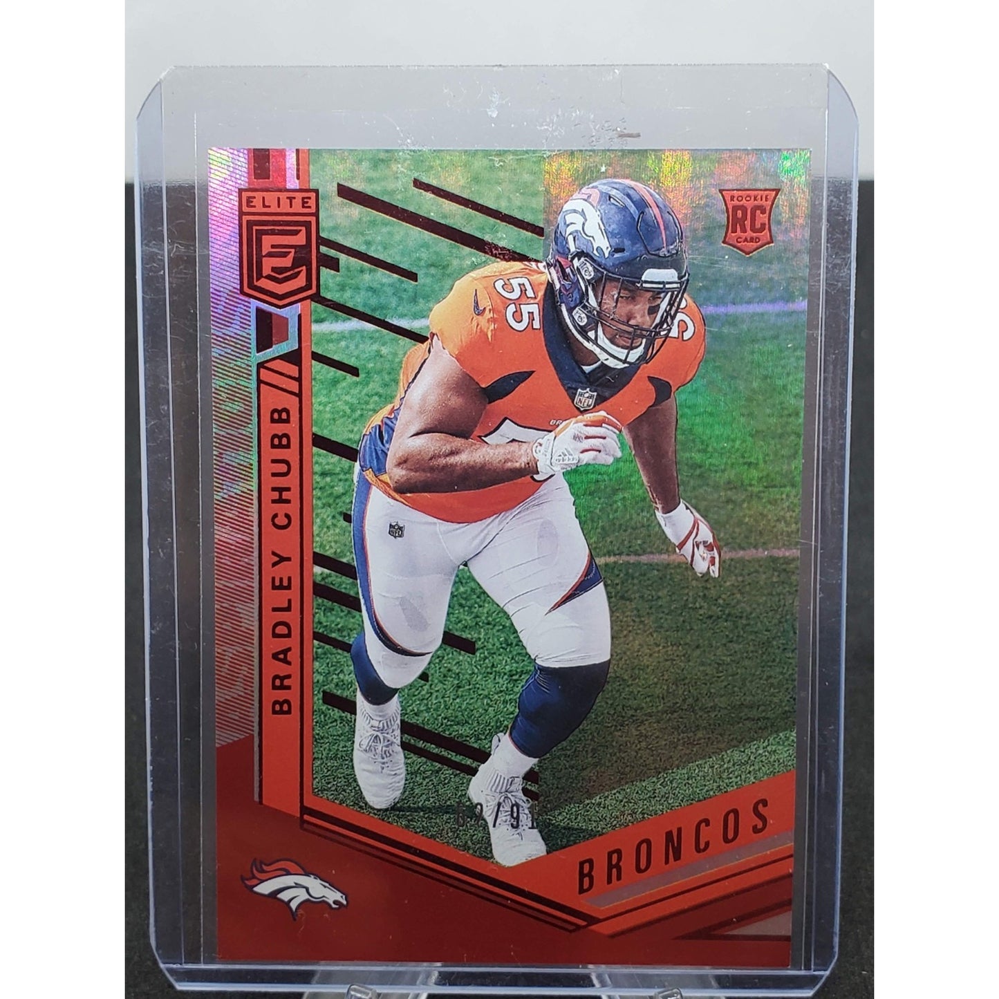 2018 Donruss Elite - Rookies Bradley Chubb #190 Aspirations /91 (RC)