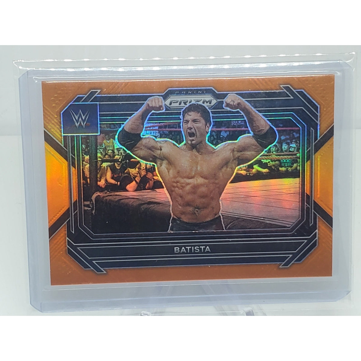 2023 WWE Prizm Orange Prizm #8 Batista /99