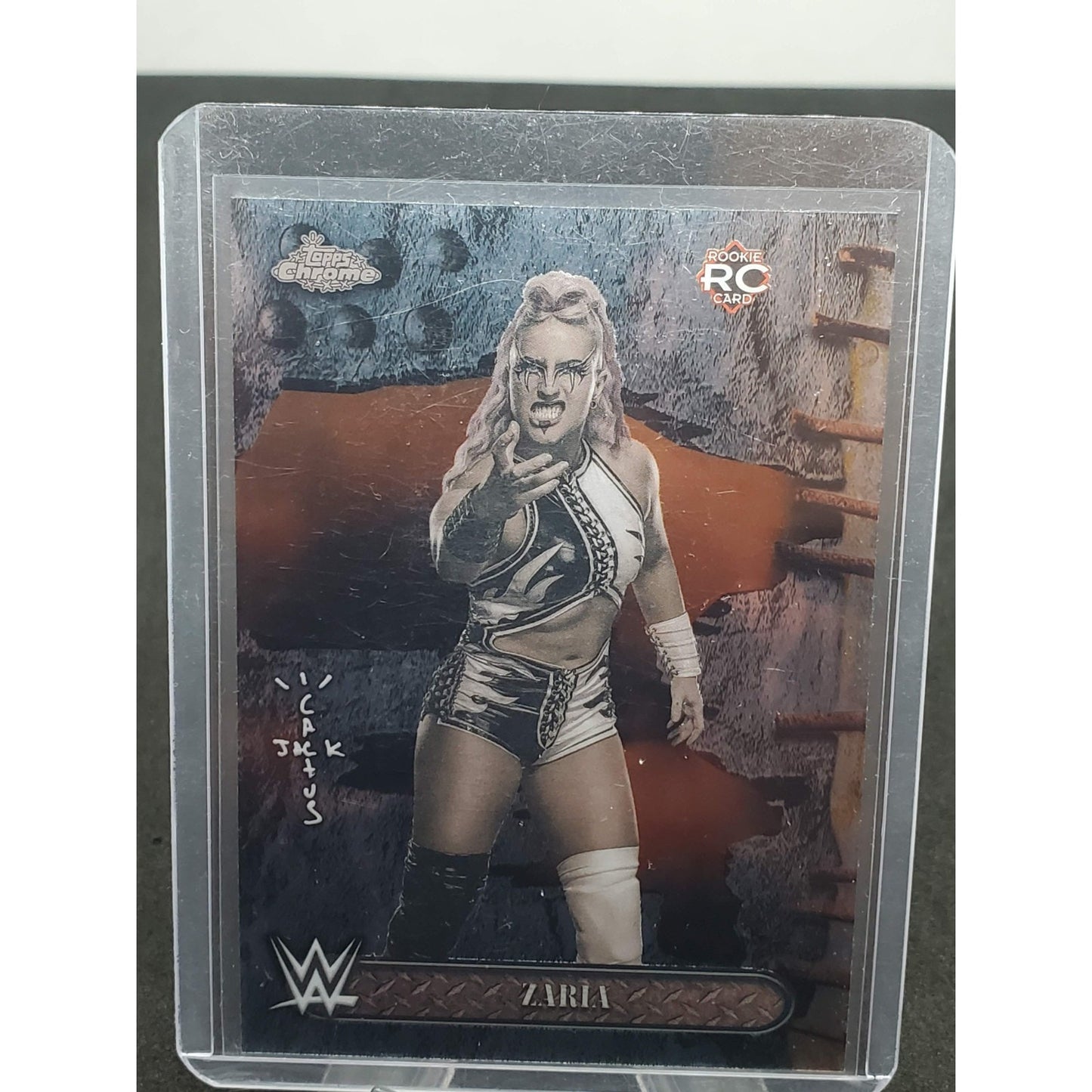 2025 Topps Chrome WWE X Cactus Jack - Zaria, Zaria #95 (RC)