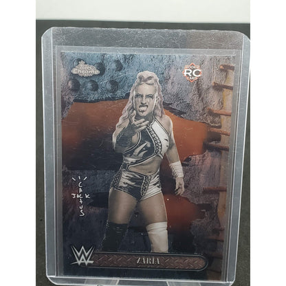 2025 Topps Chrome WWE X Cactus Jack - Zaria, Zaria #95 (RC)