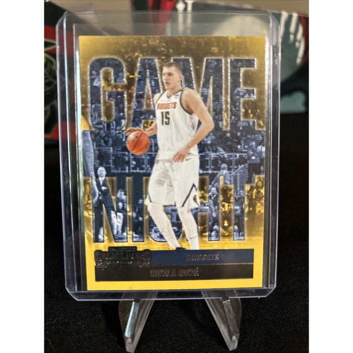 NIKOLA JOKIC 2020-21 Panini CONTENDERS GAME NIGHT #11 Nuggets / Pack Fresh New