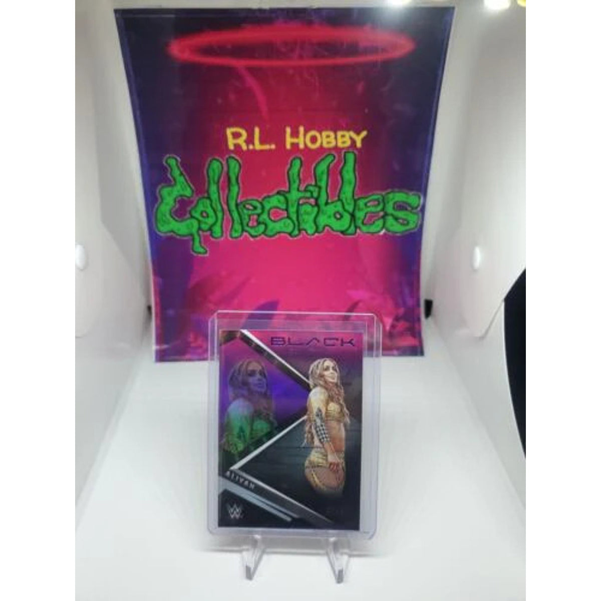 2022 Panini Chronicles Phoenix WWE ALIYAH Purple Parallel /49