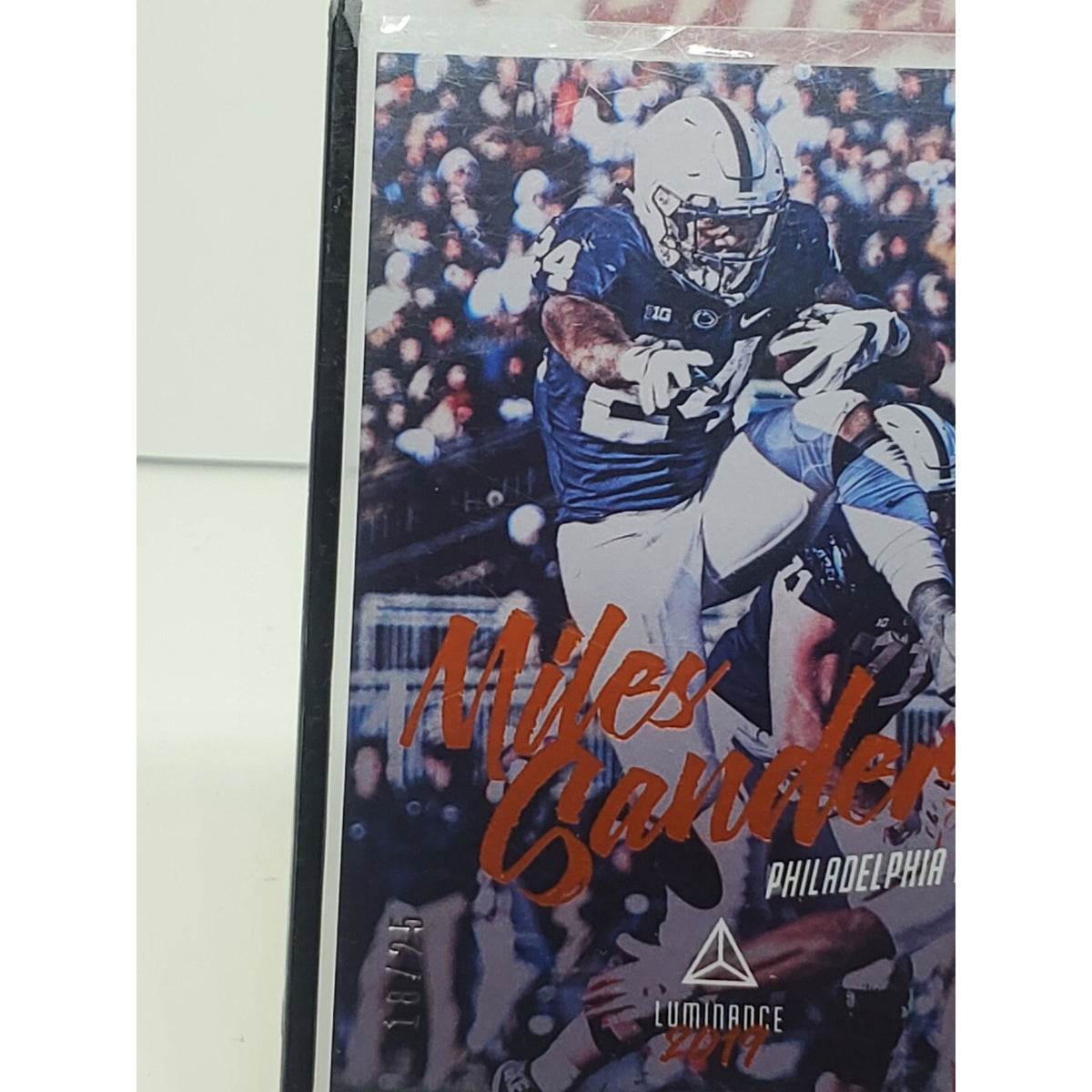 2019 Luminance Philadelphia Eagles Logo Rookie /25 Philadelphia Eagles #155