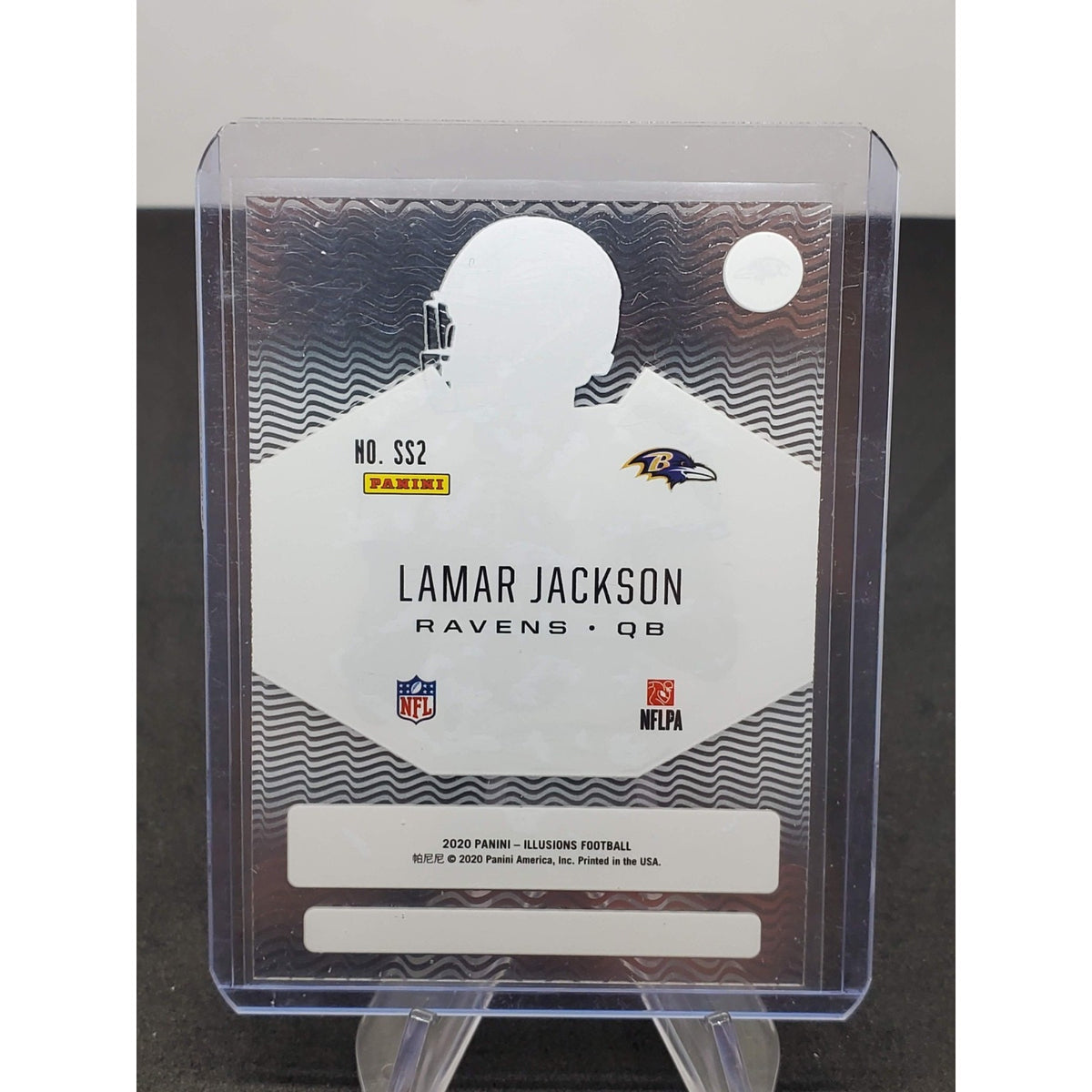 2020 Panini Illusions - Shining Stars Lamar Jackson #SS2