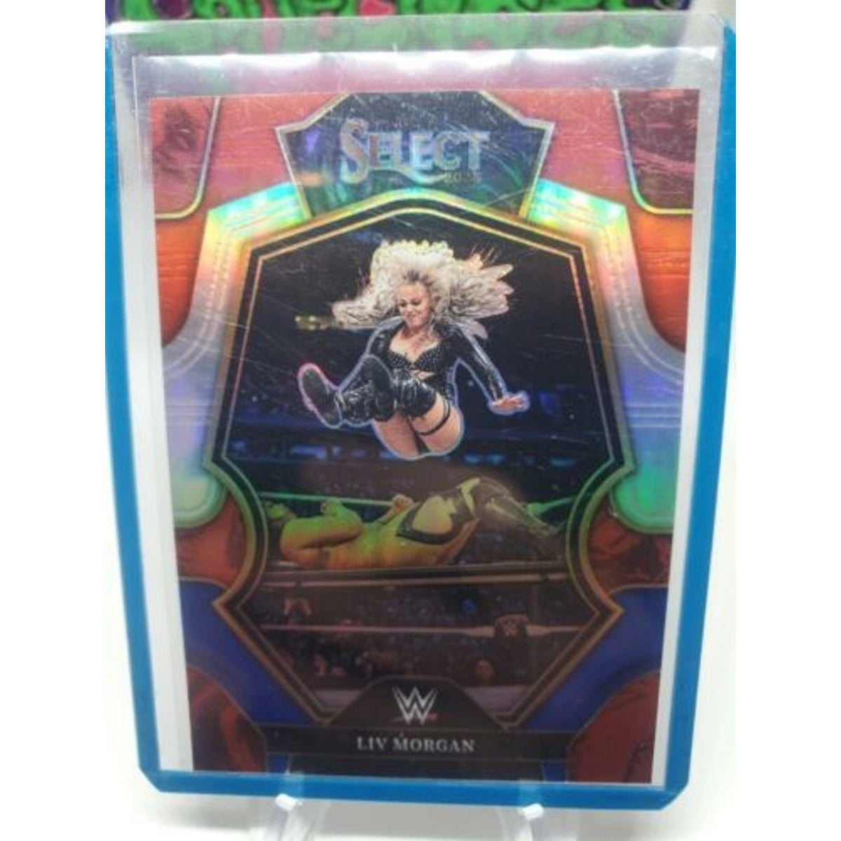2023 #193 Liv Morgan Panini Select WWE SmackDown Premier Level Silver Prizm