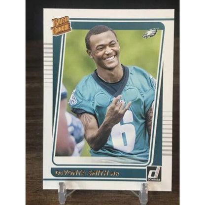 2021 Donruss Devonta Smith Portrait Rated Rookie RC #261 Eagles