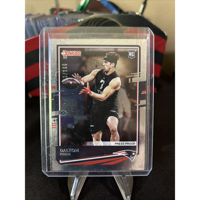 2020 Donruss Press Proof Silver SP #022/100 Dalton Keene Rookie RC #297 - NEW