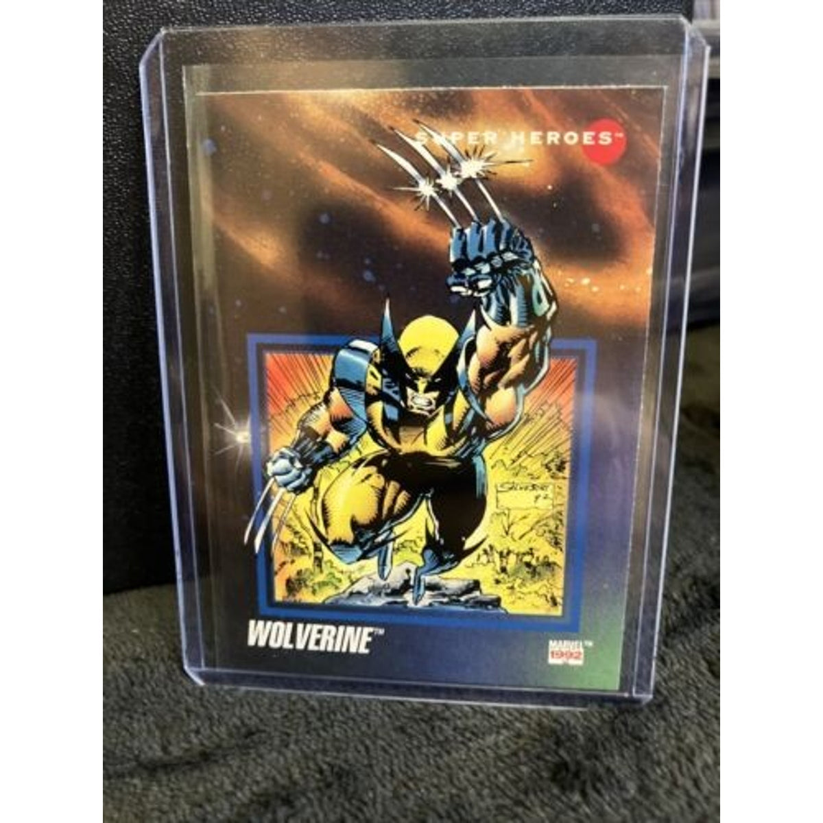 Wolverine MARVEL Super Heroes Card 1992 IMPEL #38 Pack Fresh New