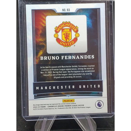 2022-23 Panini Chronicles - Base Premier League Origins Bruno Fernandes #93 Red