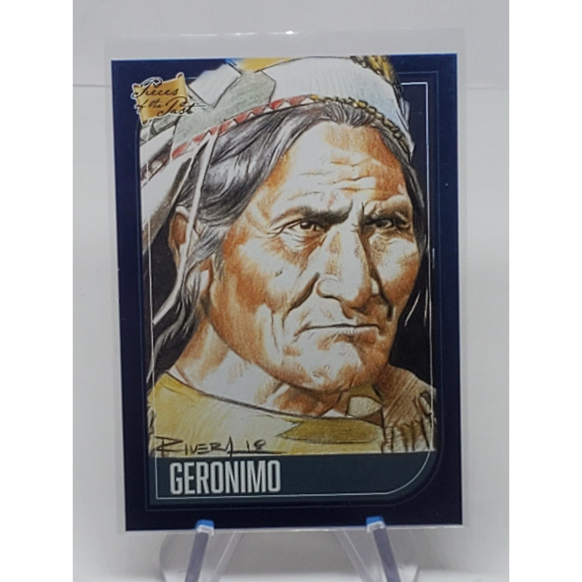 GERONIMO 2021 PIECES OF THE PAST HISTORICAL EDITION BLUE Refractor #48