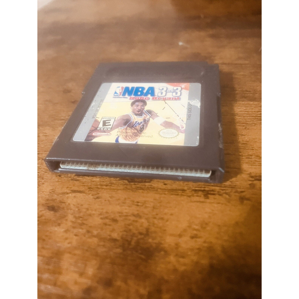 NBA 3 on 3 featuring Kobe Bryant (Nintendo Game Boy Color 1999) Works Authentic