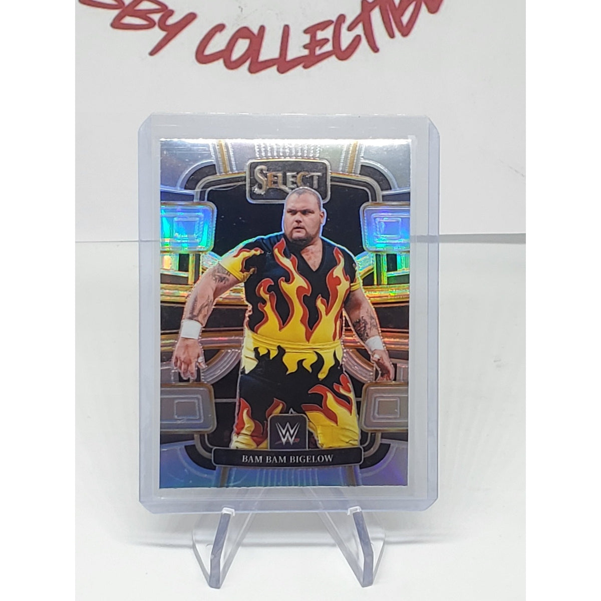 BAM BAM BIGELOW 2024 WWE Panini Select CONCOURSE SILVER PRIZM #99