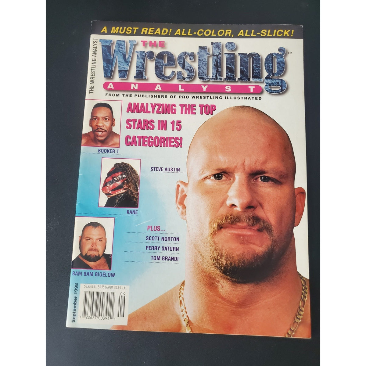 The Wrestling Analyst magazine wcw Nwo wwf wwe Dept 1998