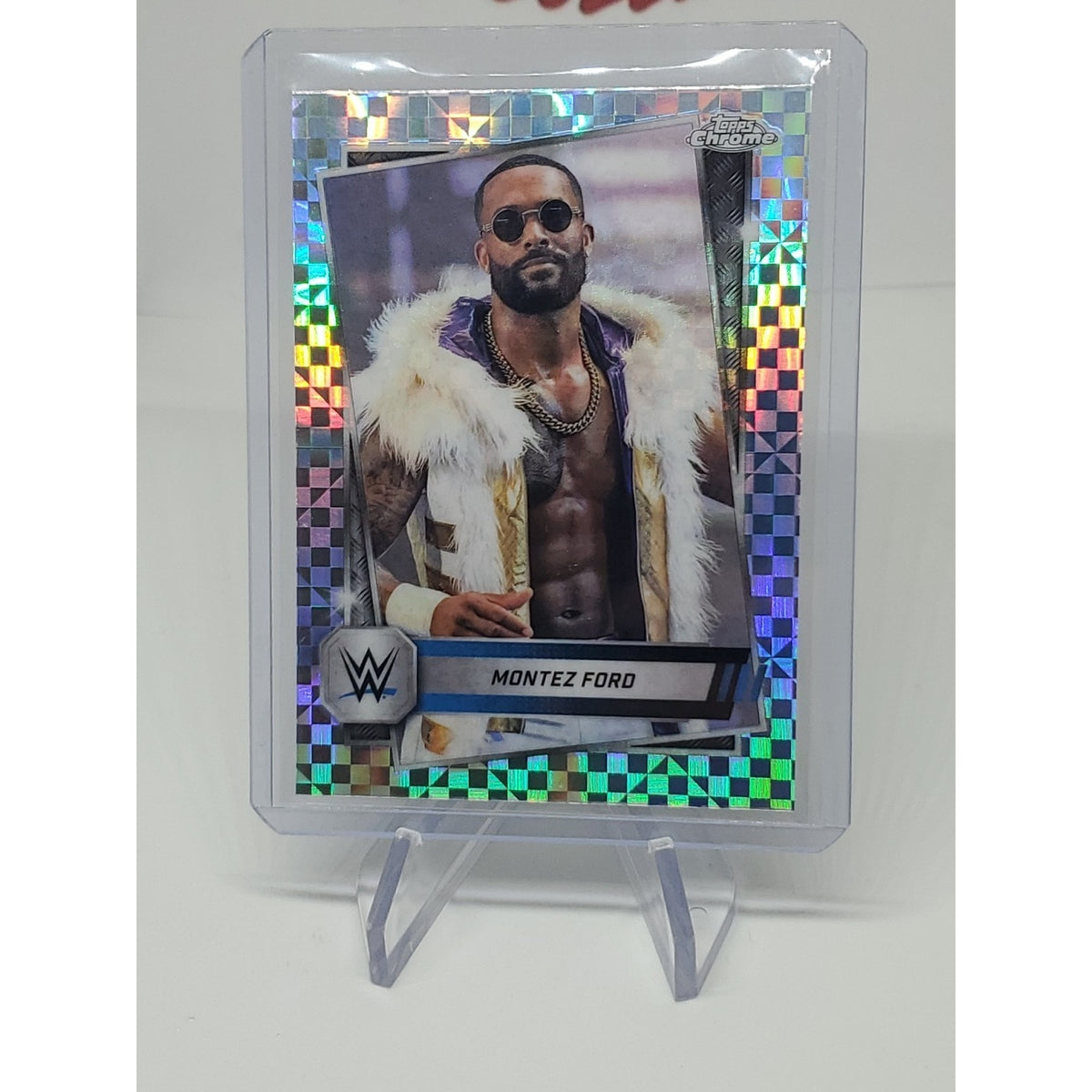 2025 WWE Topps Chrome Montez Ford X-Fractor