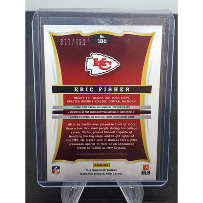 2013 Panini Select - Eric Fisher #186 Rookie Autographs /499 (AU, RC)
