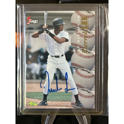 1995 Classic 5 Sport Derek Lee 🔥 Autograph Rookie Card San Diego Padres