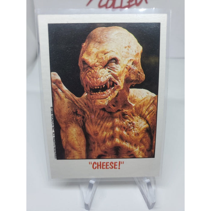1988 Topps Fright Flicks #65 Cheese! - Vengeance Demon