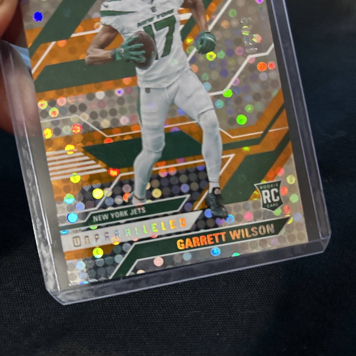Garrett Wilson 2022 Chronicles Unparalleled Donuts 45/49 Rookie RC / Pack Fresh