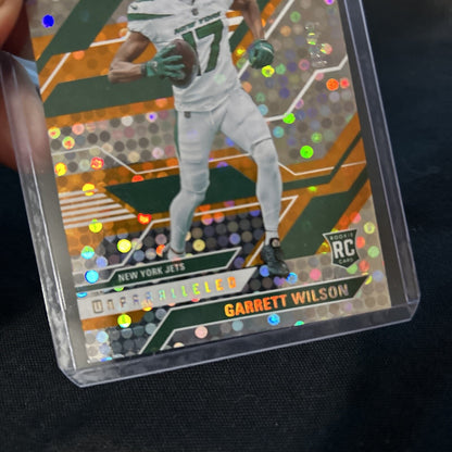 Garrett Wilson 2022 Chronicles Unparalleled Donuts 45/49 Rookie RC / Pack Fresh