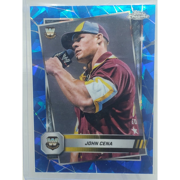 John Cena | 2025 | WWE | Topps Chrome Sapphire | Legendary | 17 Championship |