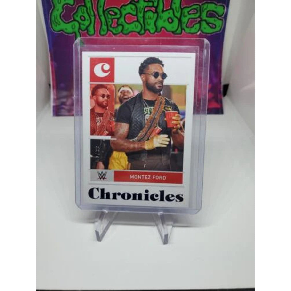 Montez Ford 2022 Panini Chronicles WWE Blue #/99 #16