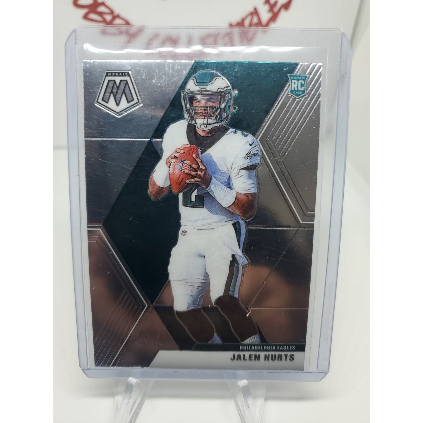 2020 Mosaic Jalen Hurts Rookie Card RC #222 Eagles