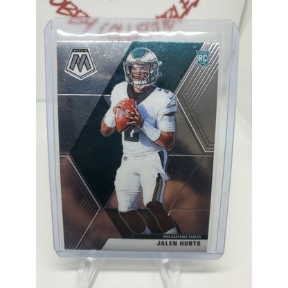 2020 Mosaic Jalen Hurts Rookie Card RC #222 Eagles