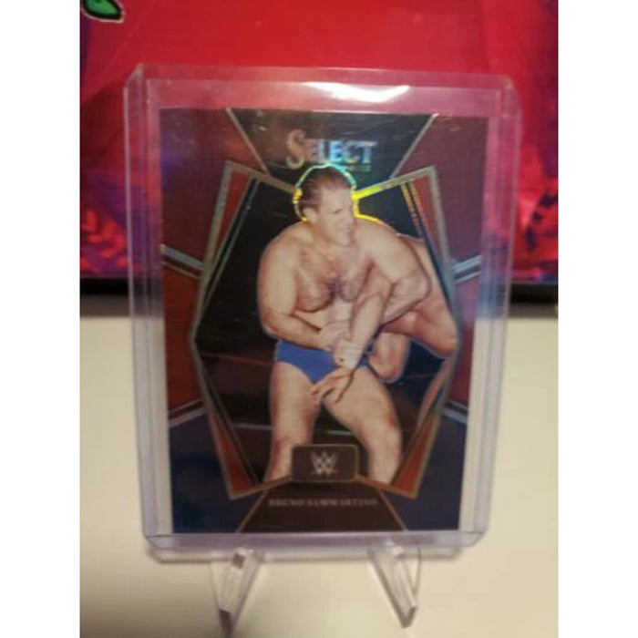 2022 Panini Select WWE Bruno Sammartino Premier Red Blue Prizm #149