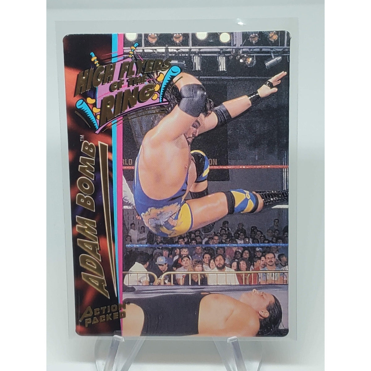 1995 Action Packed WWF - Adam Bomb #39 (RC)