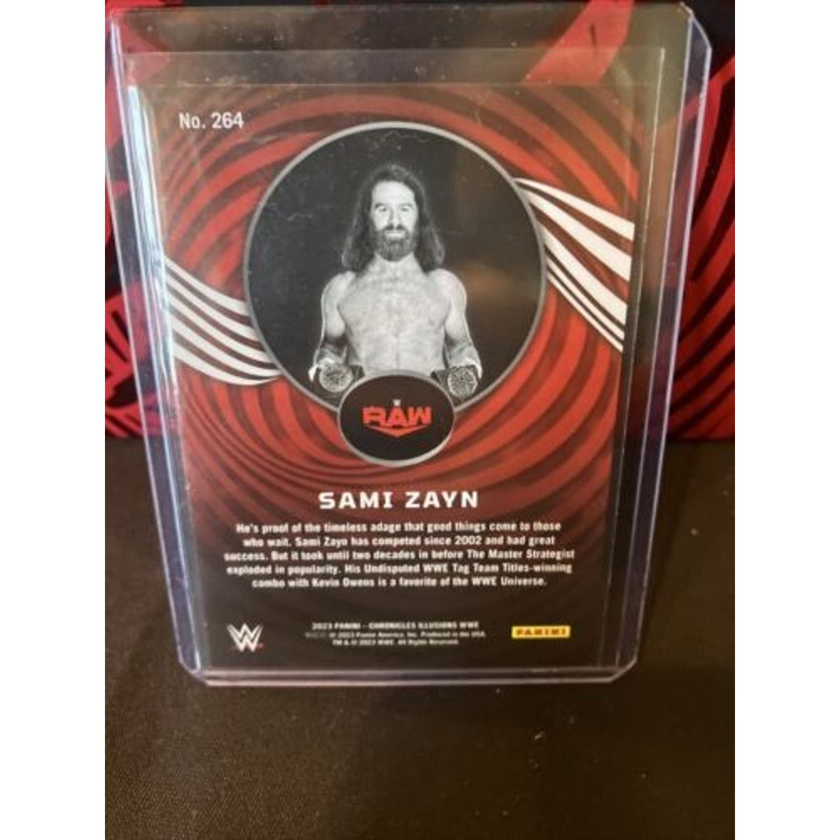 2023 chronicles wwe Illusions Sami Zayn /199 - Pack Fresh New