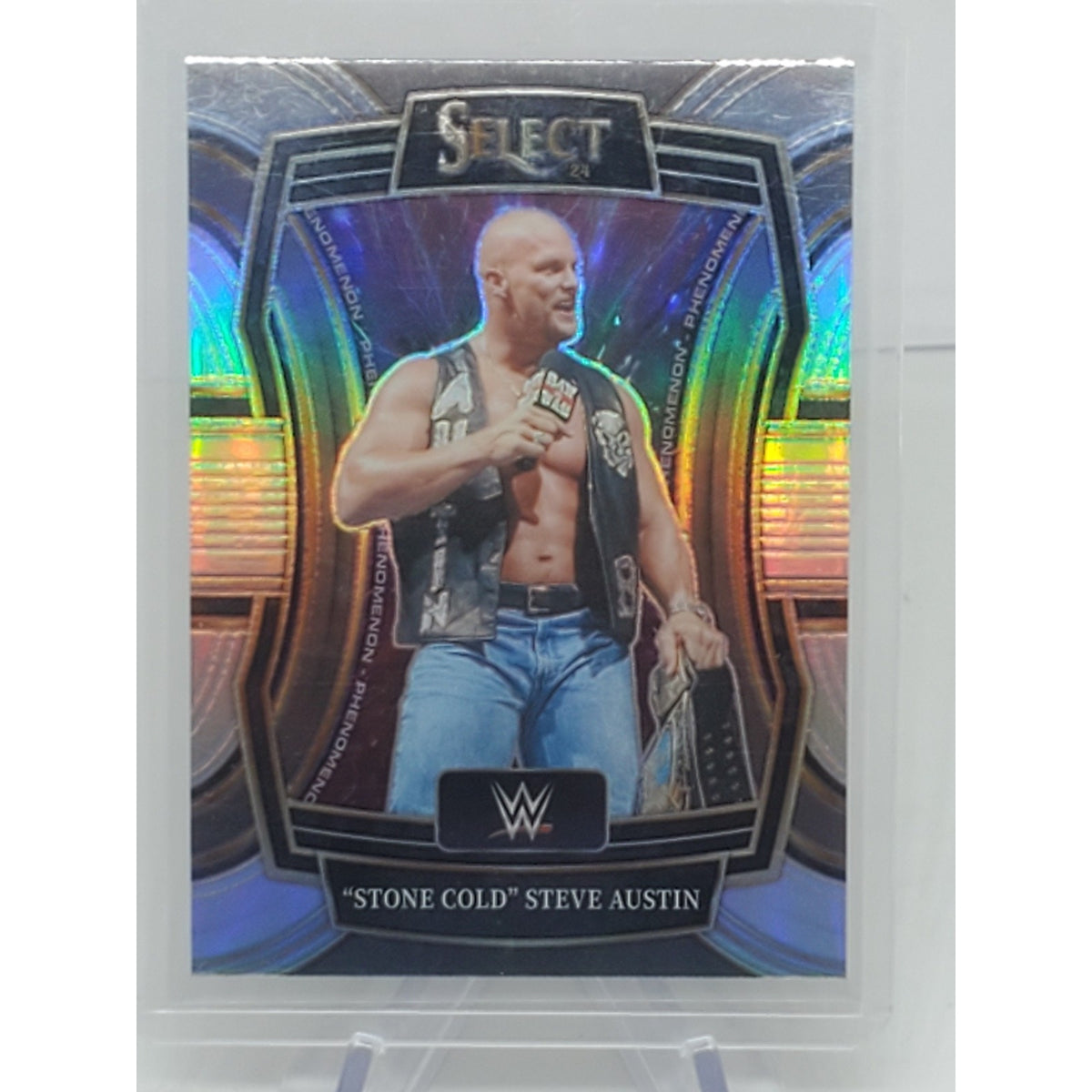 2024 WWE Select - "Stone Cold" Steve Austin - Phenomenon - Silver Prizm - #6