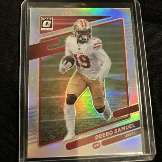 Deebo Samuel - 2021 Panini Donruss Optic Football #190 Silver Holo Prizm 49ers