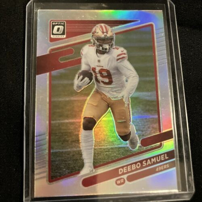 Deebo Samuel - 2021 Panini Donruss Optic Football #190 Silver Holo Prizm 49ers