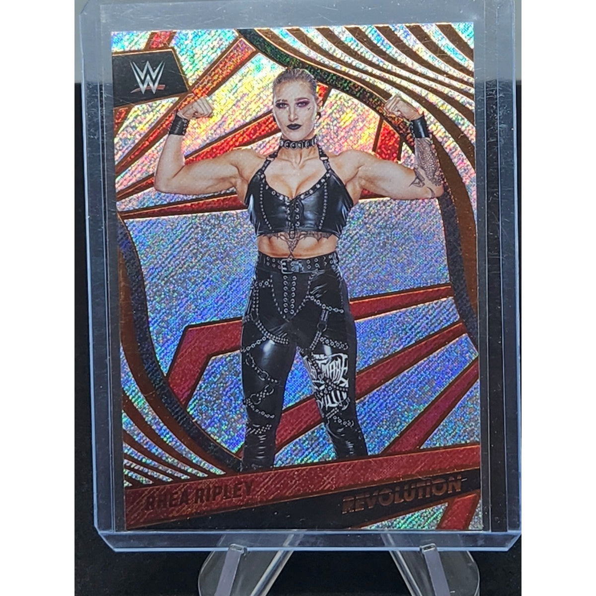 2022 WWE Revolution RHEA RIPLEY BASE #100 DEBUT EDITION